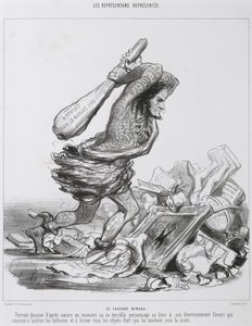 De wilde Bineau door Honoré Daumier